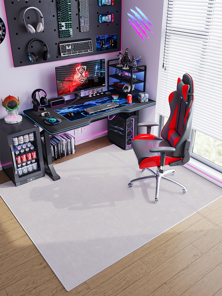 Home Office Rug - VIKAMA 사무실 의자 매트, 나무 바닥용,