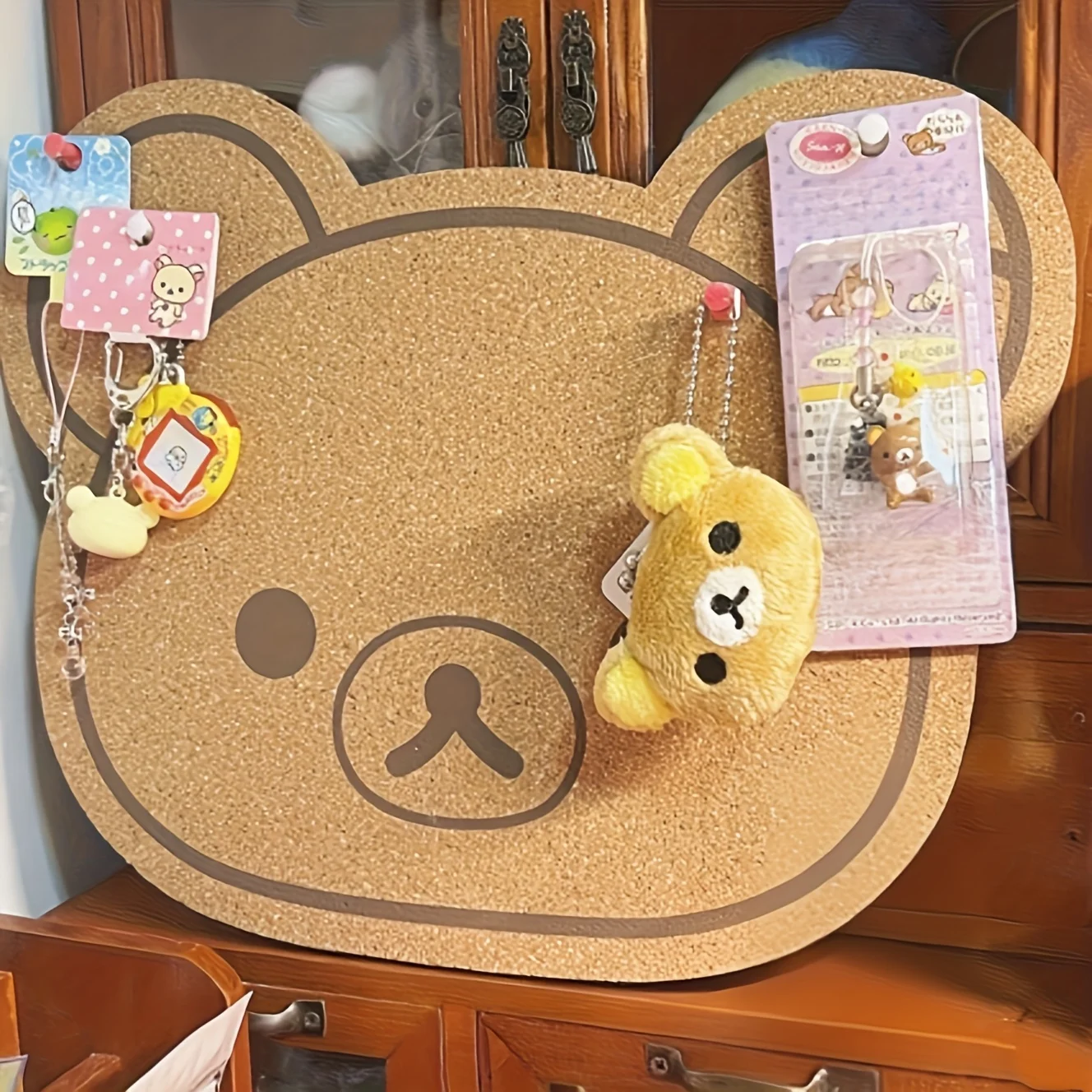 Letter Tray Desk - 1/2개 귀여운 곰 모양 핀 디스플레이
