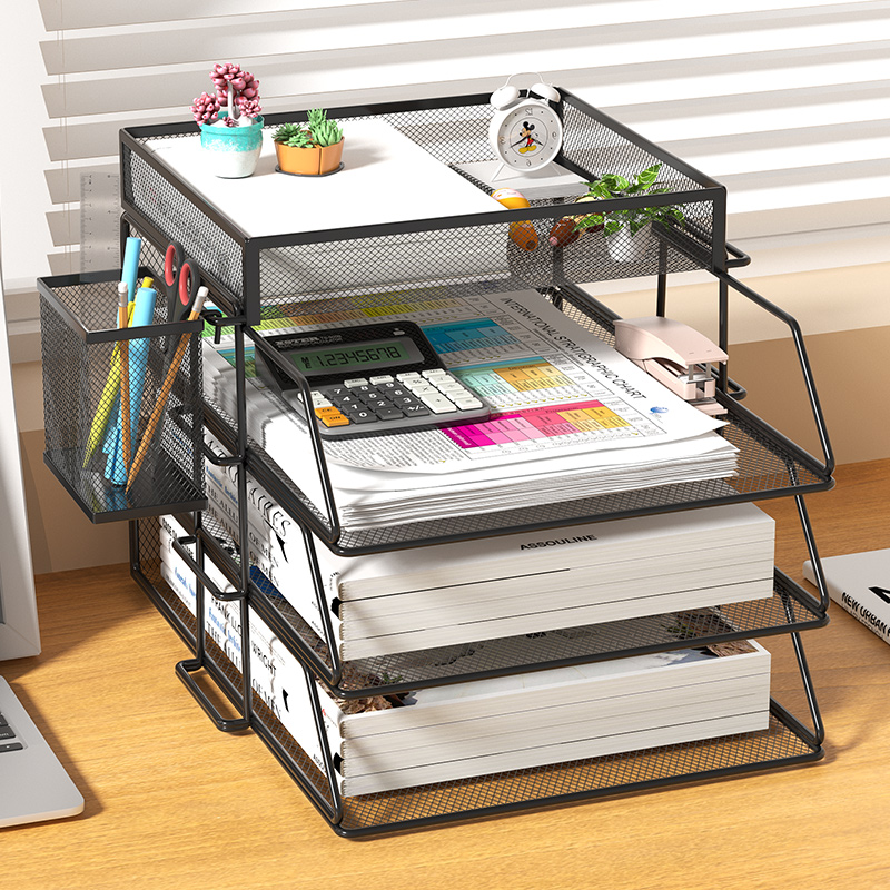 Letter Tray Desk - 사무실 A4 종이 책상 주최자 문서