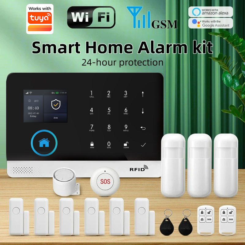Home Office Keyboard - PGST WIFI GSM 스마트 홈 보안