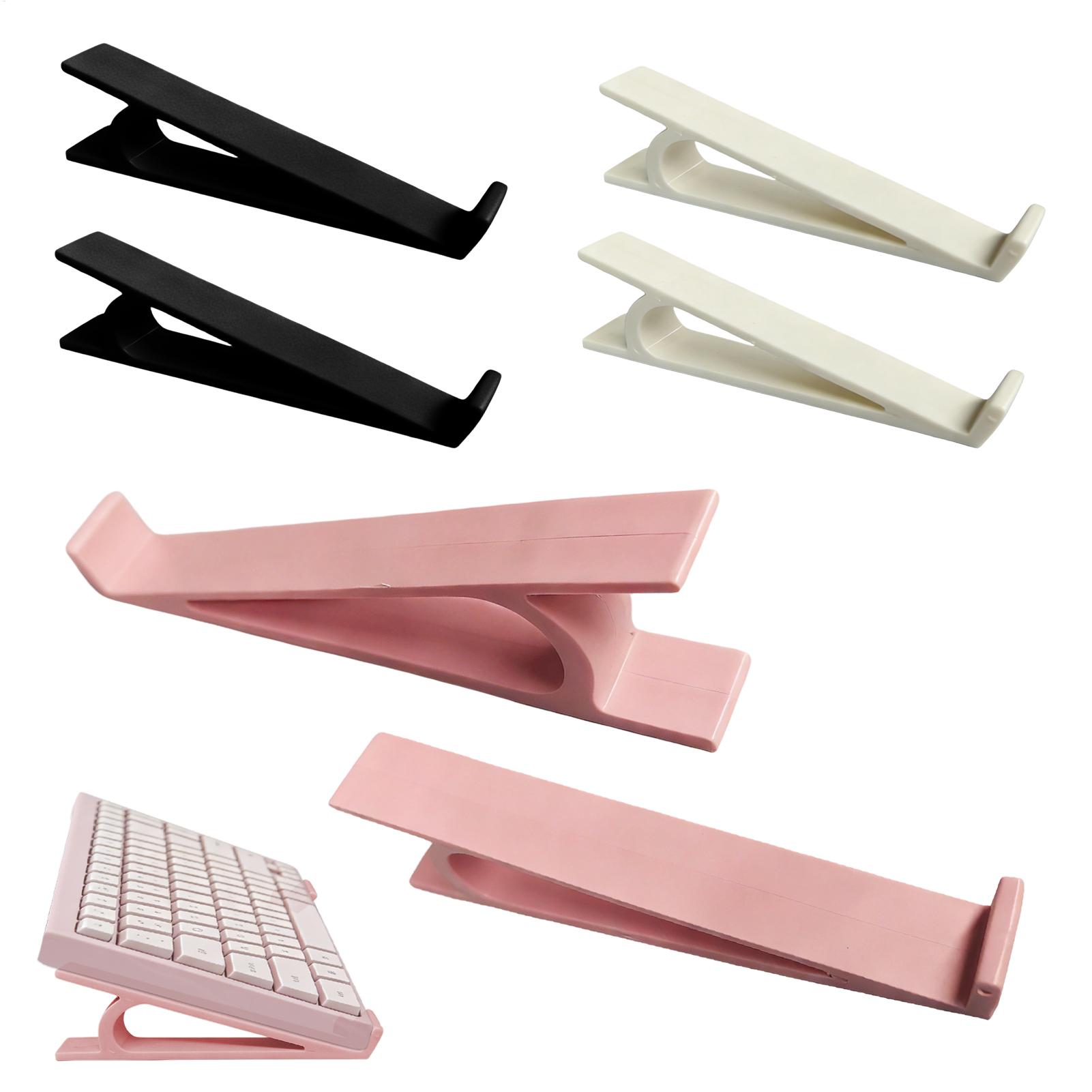 Home Office Keyboard - 범용 키보드 라이저 스탠드 2개/쌍 책상