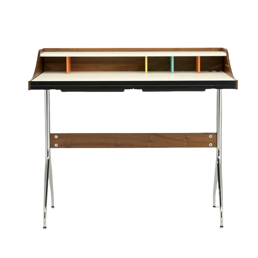 Home Office Work Table - 스타일리시한 원목 컴퓨터 책상 서랍 포함