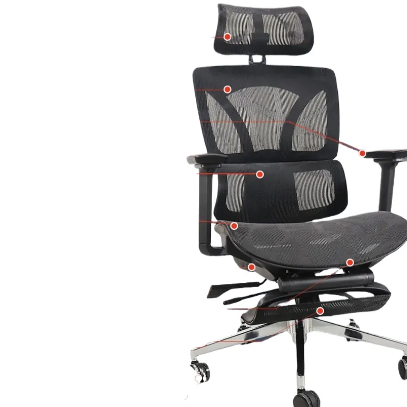 루이징시 인체공학적 사무용 의자, 가정용 편안한 컴퓨터 - Home Office Design 리뷰 및 가격