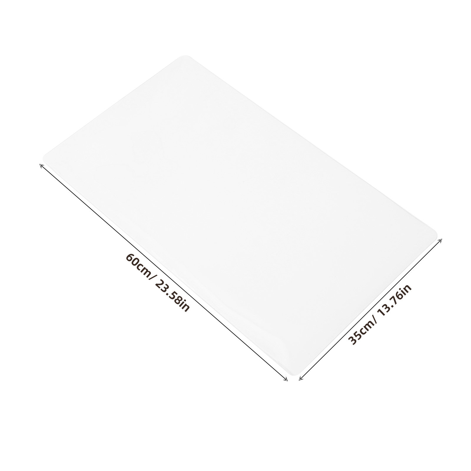 투명한 사각형 테이블 매트, 책상 보호 패드, PVC  - Home Office Keyboard 리뷰 및 가격