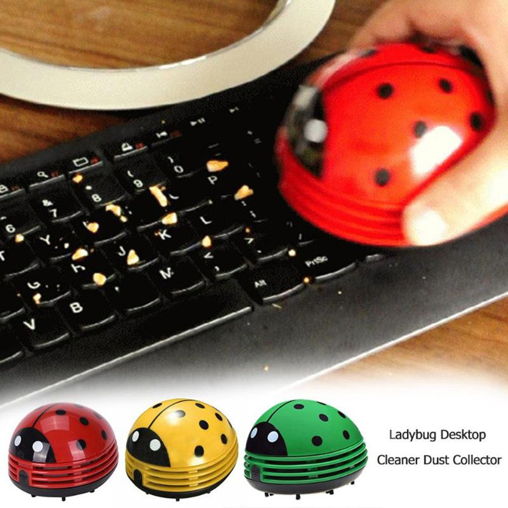 귀여운 무당 벌레 데스크탑 진공 청소기 집에 대 한 먼 - Home Office Keyboard 리뷰 및 가격