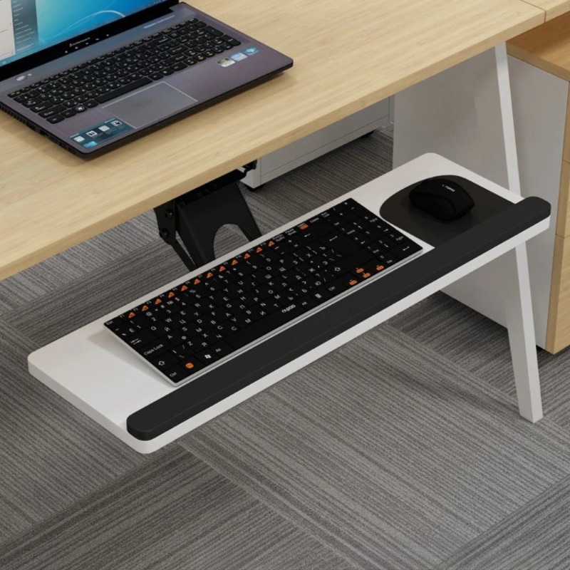 책상 아래 슬라이딩 서랍형 키보드 트레이, 마우스 패드 - Home Office Keyboard 리뷰 및 가격