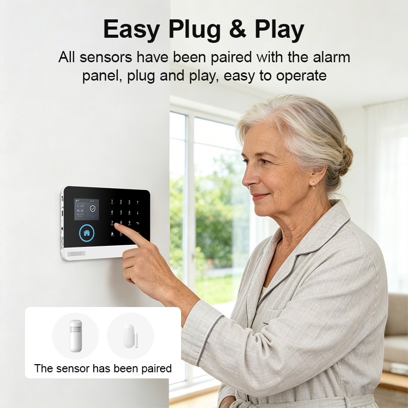 PGST WIFI GSM 스마트 홈 보안 경보 시스템은 - Home Office Keyboard 리뷰 및 가격