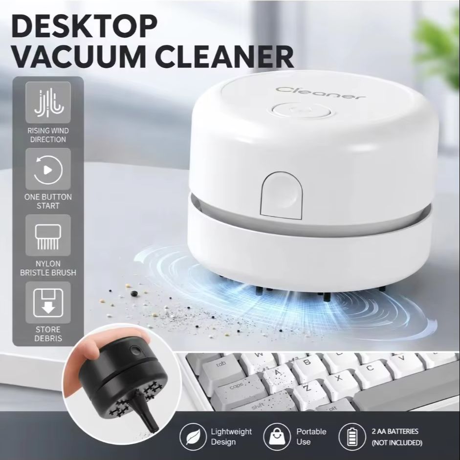 새로운 디자인의 무선 미니 데스크 진공청소기, 휴대용  - Home Office Keyboard 리뷰 및 가격