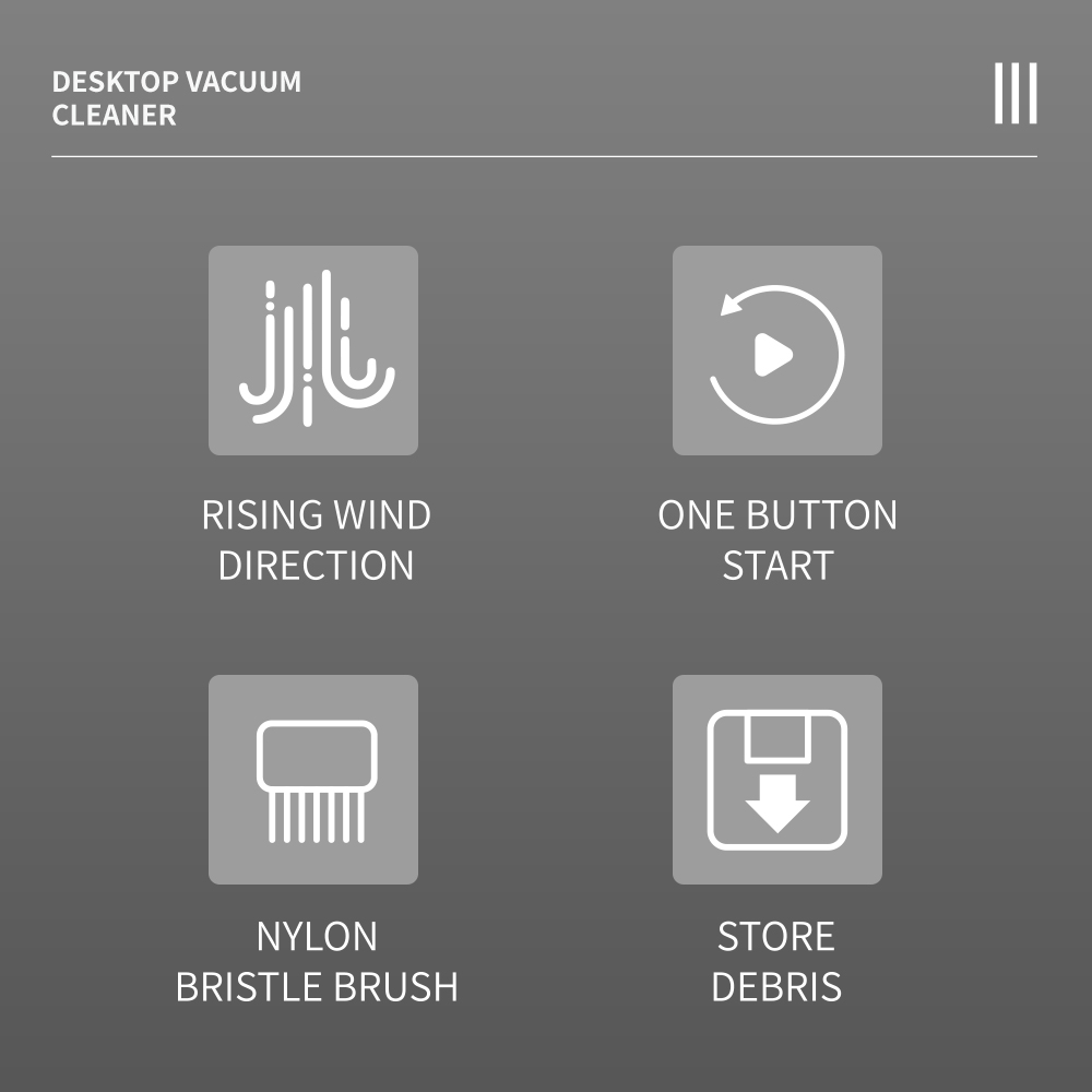 새로운 디자인의 무선 미니 데스크 진공청소기, 휴대용  - Home Office Keyboard 리뷰 및 가격