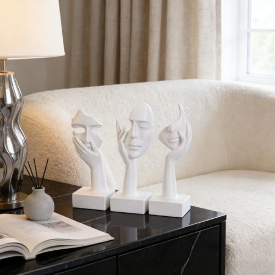 사상가 대형 조각상 세트 - 거실, 침실, 선반, 사무 - Home Office Decor 리뷰 및 가격