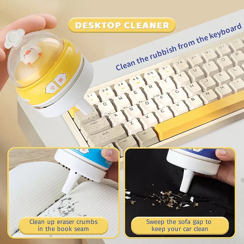 신제품 충전식 전기 미니 데스크탑 진공청소기 휴대용 먼 - Home Office Keyboard 리뷰 및 가격