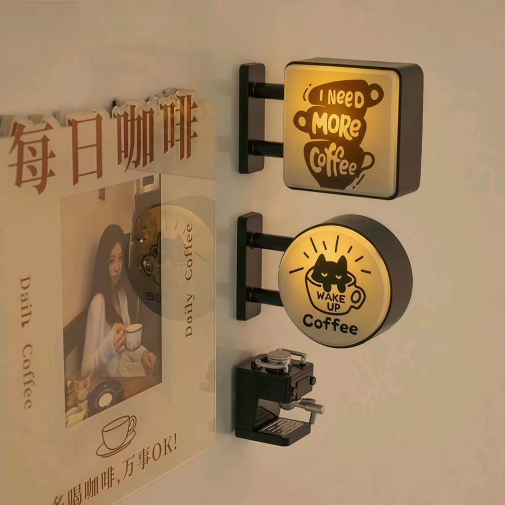미국식 커피숍 조명 냉장고 자석 라이트 보드 자석 라이 - Letter Tray Desk 리뷰 및 가격