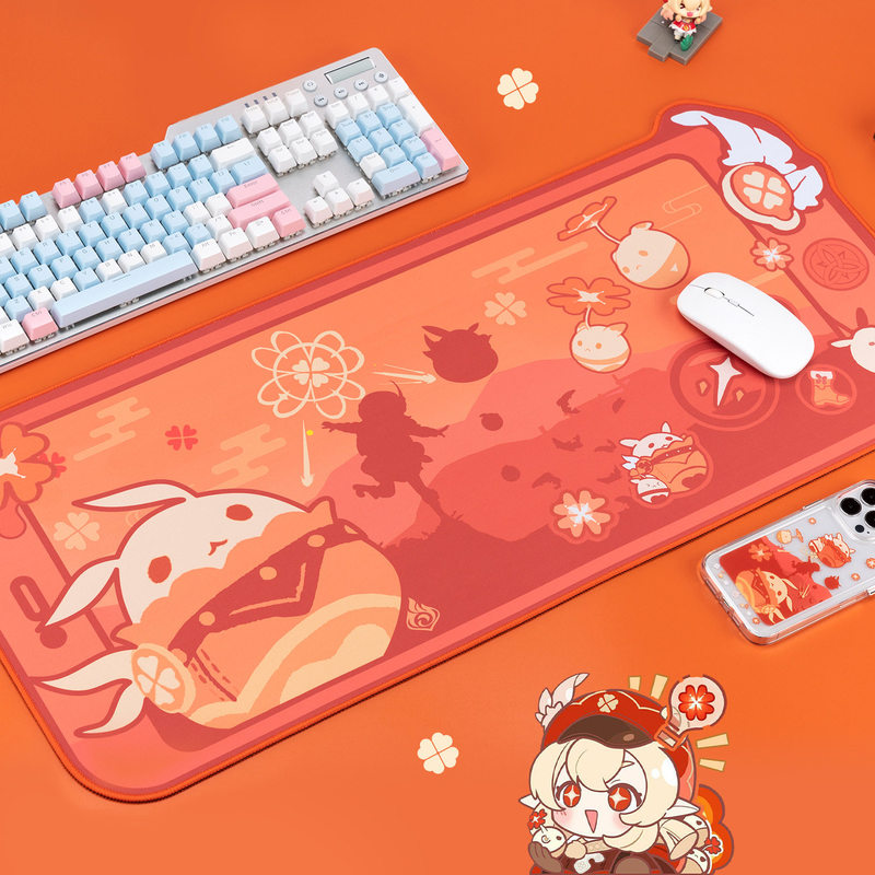 겐신 임팩트 클리 대형 마우스 패드 애니메이션 게이밍  - Home Office Keyboard 리뷰 및 가격