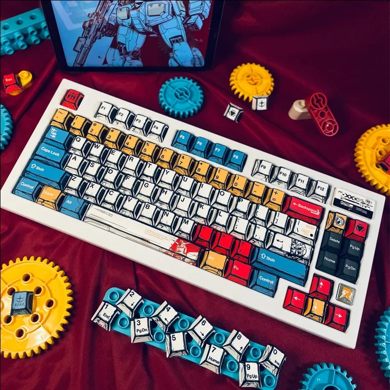 2026 코믹 키캡 체리 프로파일 승화 인쇄 맞춤형 개 - Home Office Keyboard 리뷰 및 가격