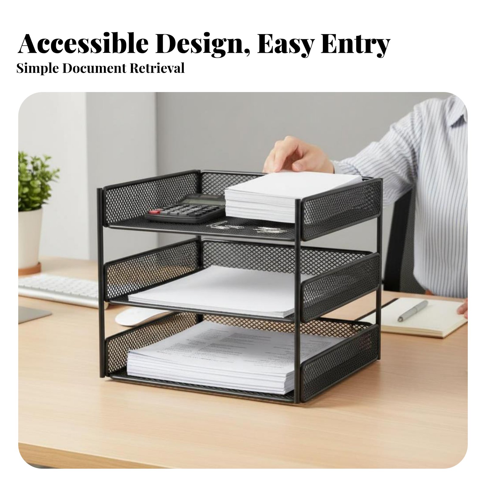 다층형 서류 트레이 공간 절약형 문서 정리함 손쉬운 검 - Letter Tray Desk 리뷰 및 가격