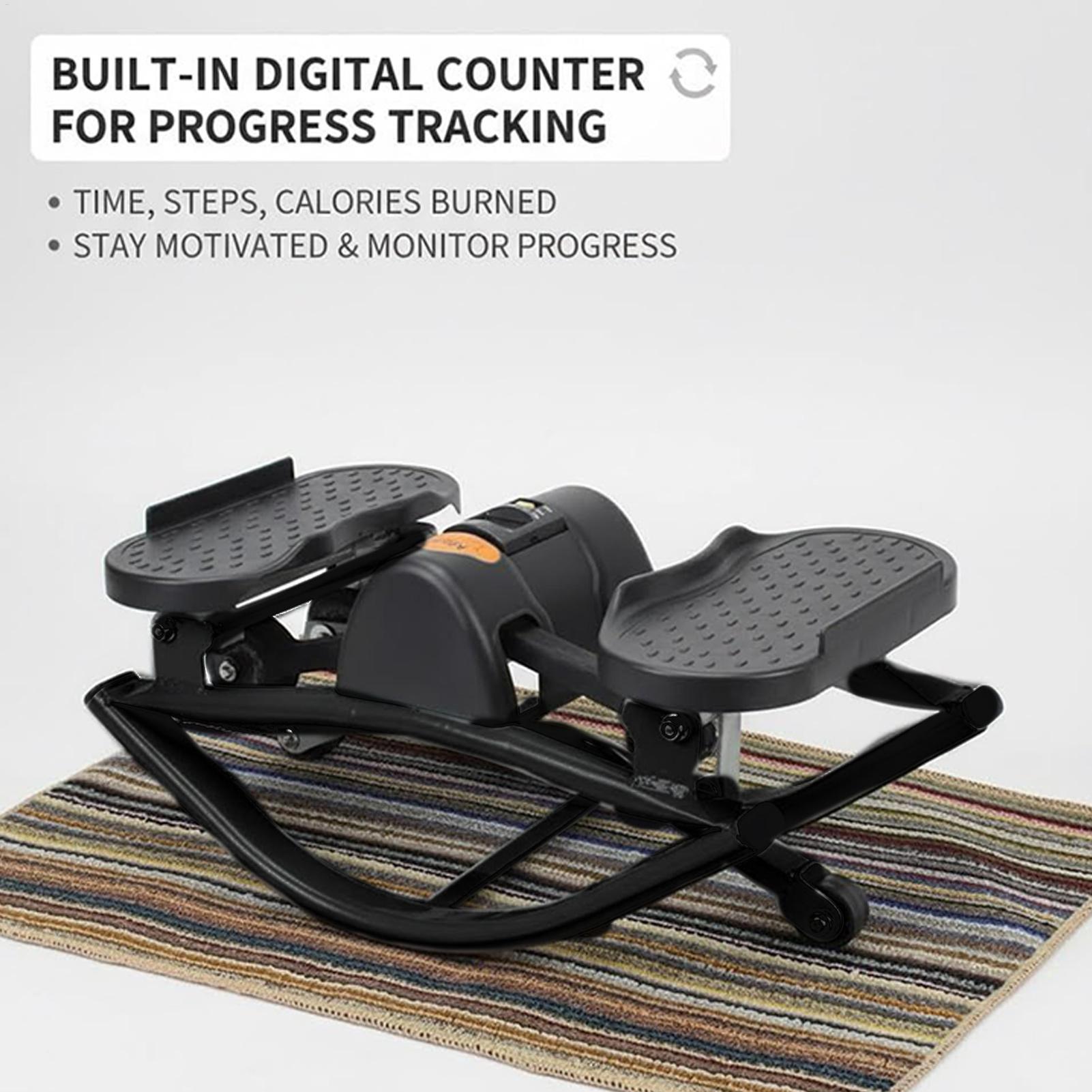 락 스테퍼 운동 기구 휴대용 무소음 측면 스테퍼 머신  - Home Office Gear 리뷰 및 가격