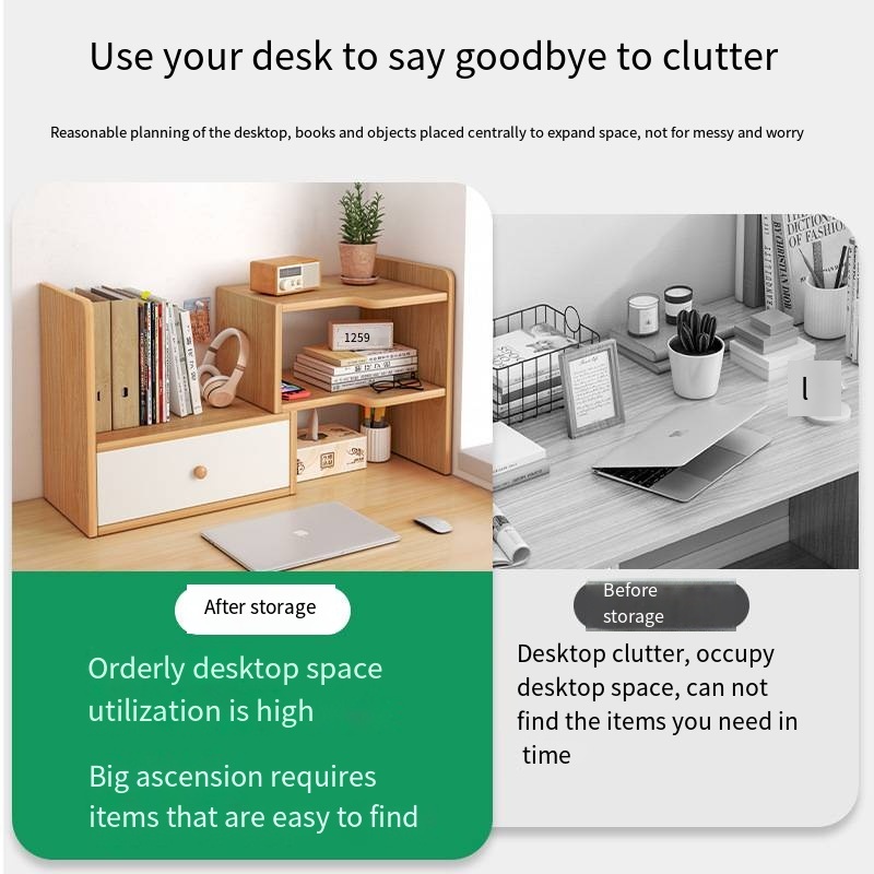 책상 책장 데스크탑 선반 책상 수납 선반 기숙사 좋은  - Letter Tray Desk 리뷰 및 가격