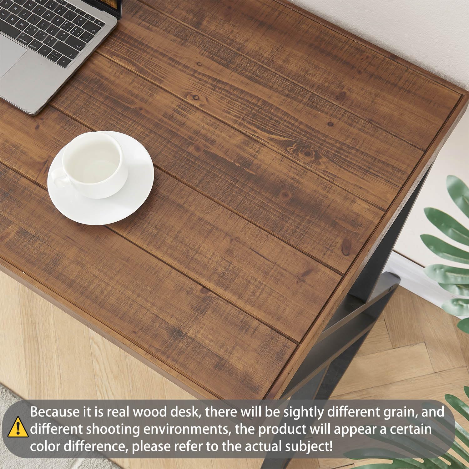 60인치 원목 컴퓨터 책상, 팜하우스 스타일 작업 테이 - Home Office Work Table 리뷰 및 가격